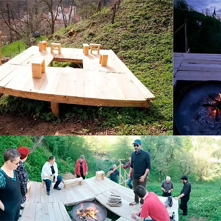 Luxusní stan Glamping Tlaka *